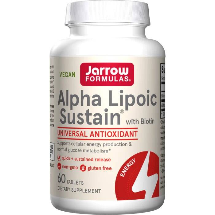 Alpha Lipoic Sustain con biotina - 120 compresse - Nuvalia