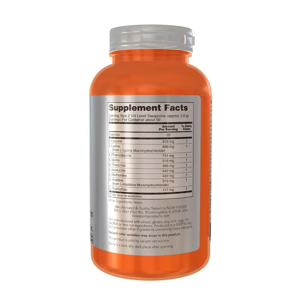 Amino-9 Essentials™ polvere – NOW Foods | 330 g - immagine 2