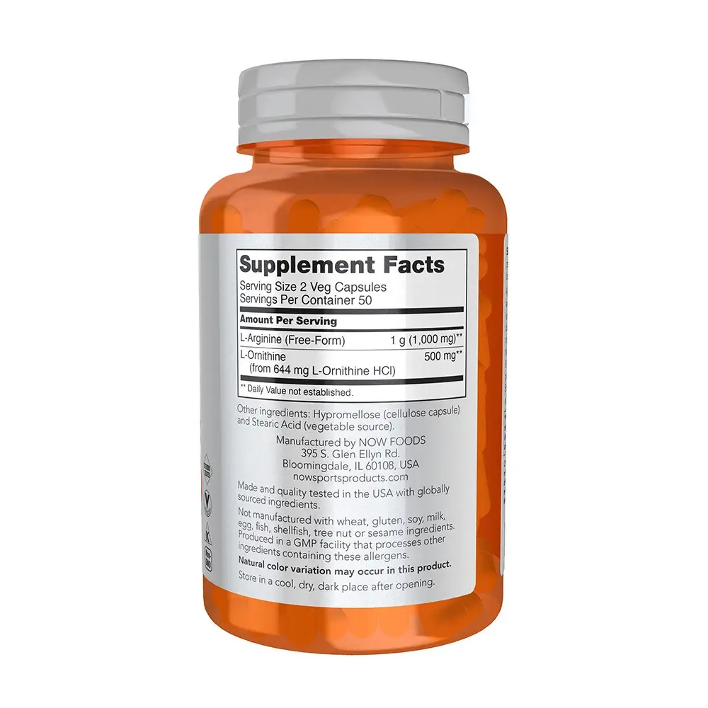 Arginine & Ornithine 500/250 mg capsule - immagine 2