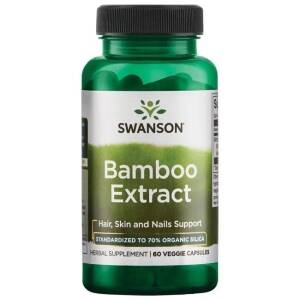 Estratto di bambù - 60 capsule vegetali - Nuvalia