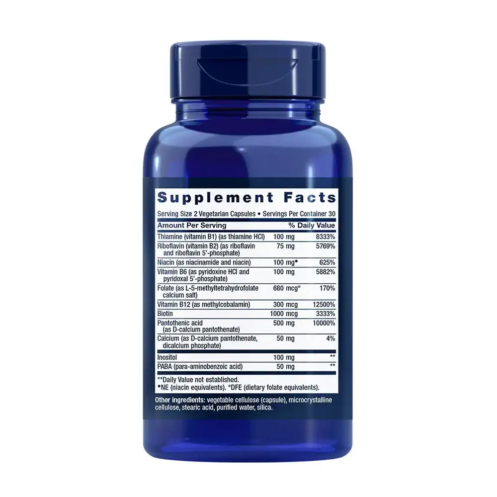Bio-Active Complete B-Complex – 60 vcaps - immagine 2