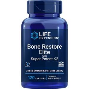 Bone Restore Elite con Super Potent K2 - 120 capsule - Nuvalia
