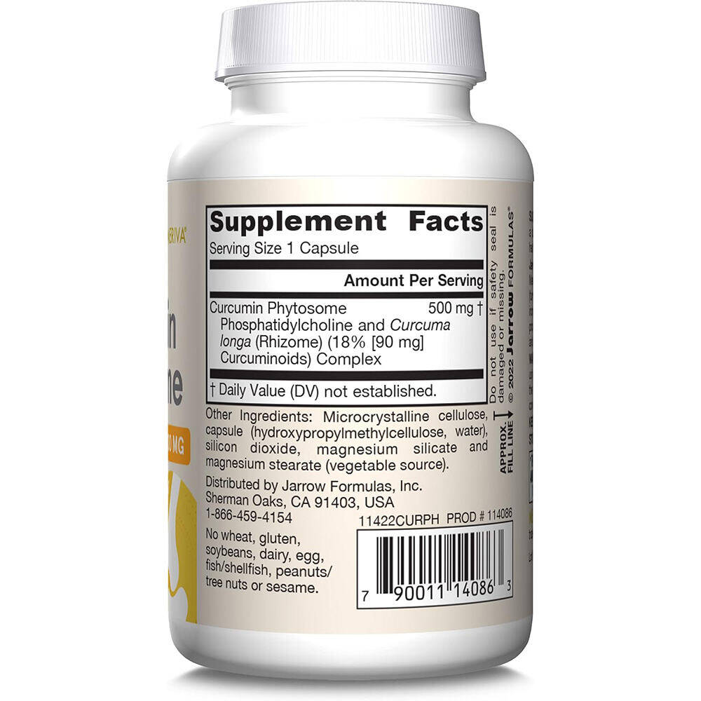 Curcumin Phytosome (Meriva), 500mg – 60 vcaps - immagine 3