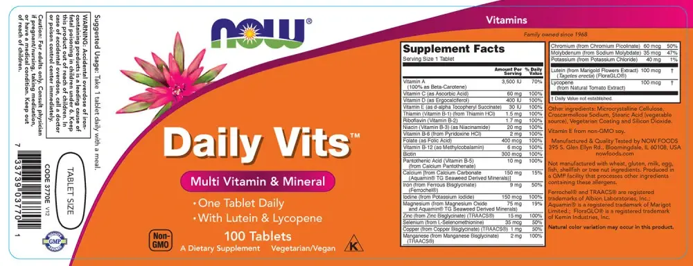 Daily Vits – 100 compresse - immagine 2