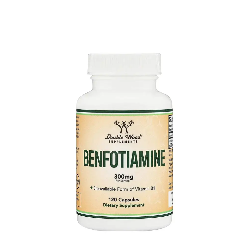 Double Wood Supplements Benfotiamine (120 Capsules) - Nuvalia