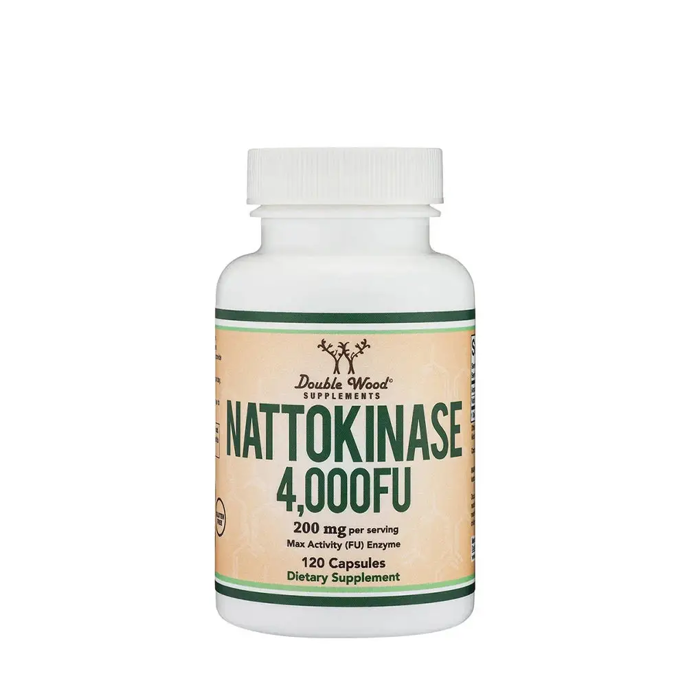 Double Wood Supplements Nattokinase (120 Capsules) - Nuvalia