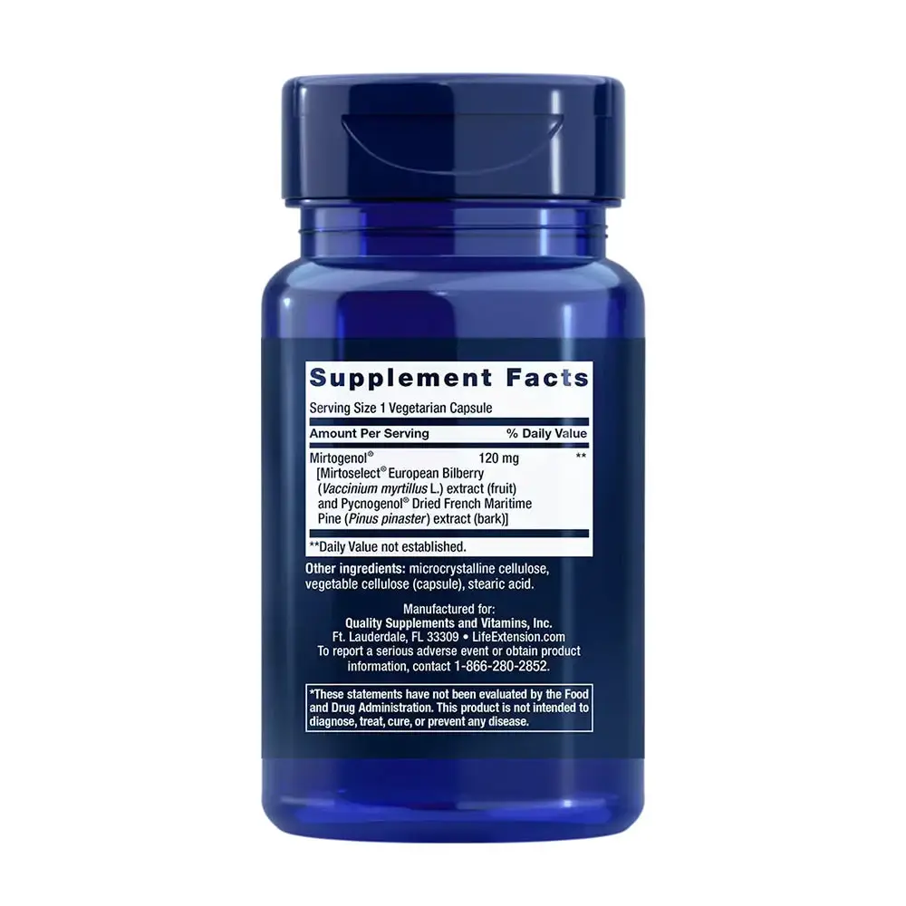 Supporto della Pressione Oculare con Mirtogenol – 30 vcaps - immagine 2