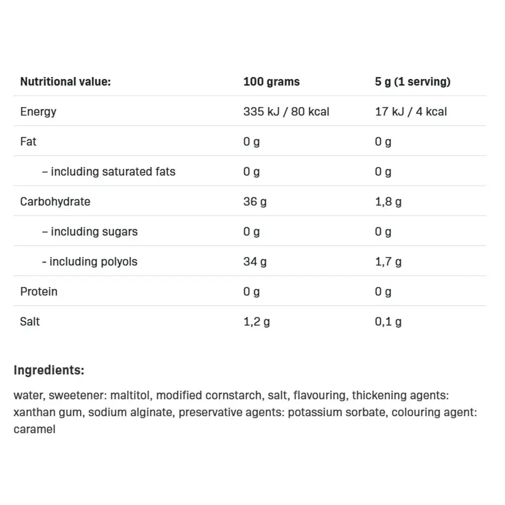 Salted Caramel - 500g - Nuvalia