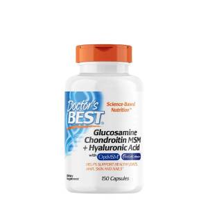 Glucosamine Chondroitin MSM + Hyaluronic Acid - 150 caps - Nuvalia