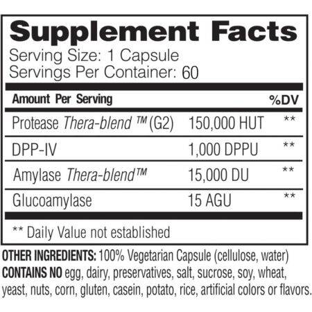 GlutenEase Extra Strength – 60 capsule - immagine 3