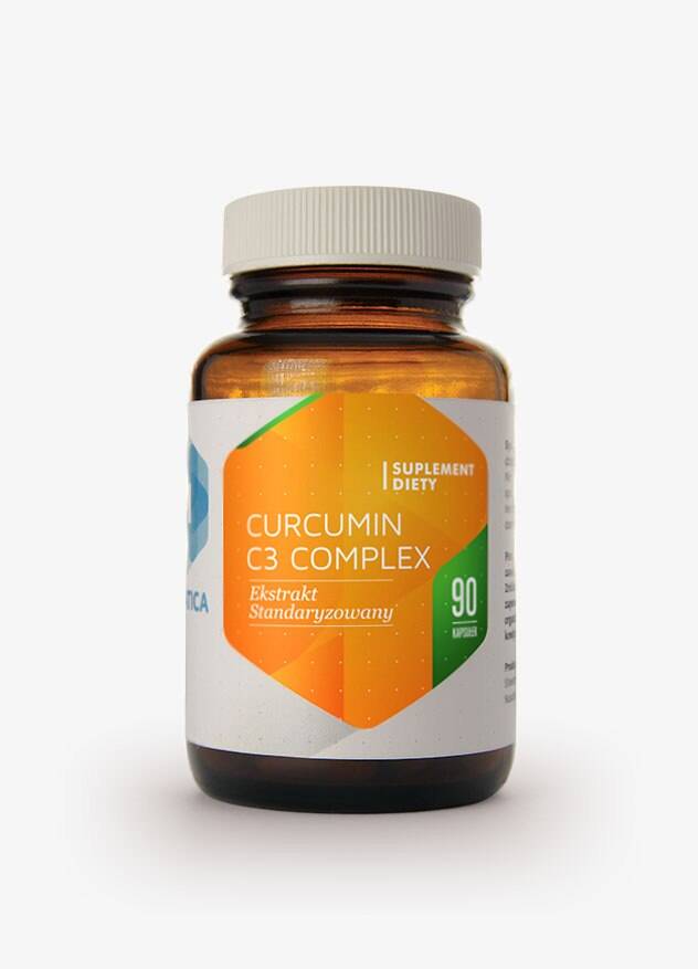 HEPATICA Curcumin C3 Complex (90 caps) - Nuvalia