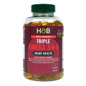 Triple Omega 3-6-9 ad alta concentrazione - 120 capsule - Nuvalia