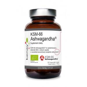 KENAY Ashwagandha KSM-66 (60 caps) - Nuvalia