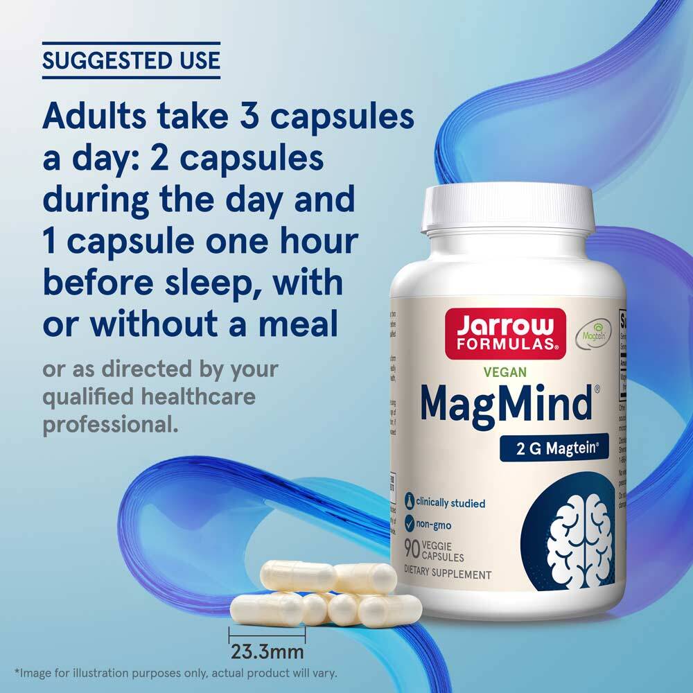 MagMind - Jarrow Formulas - 90 Capsule Vegetali - immagine 5