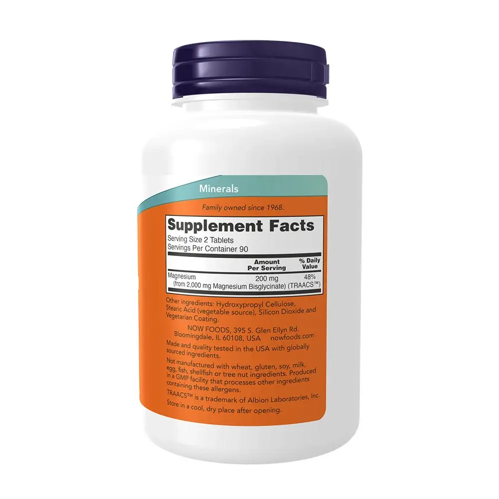 Magnesium Glycinate – 180 compresse - immagine 2