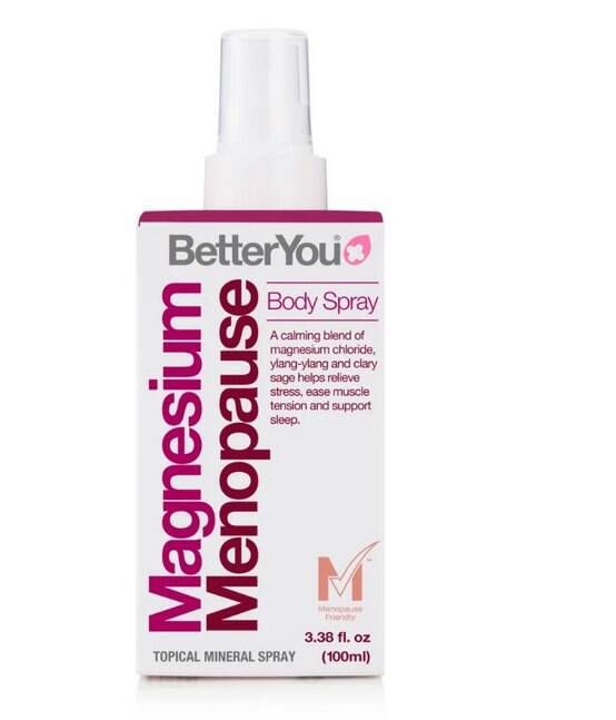 Spray per il corpo al magnesio per la menopausa - 100 ml. - Nuvalia