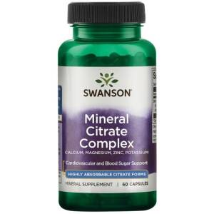Complesso di citrati minerali - 60 capsule - Nuvalia