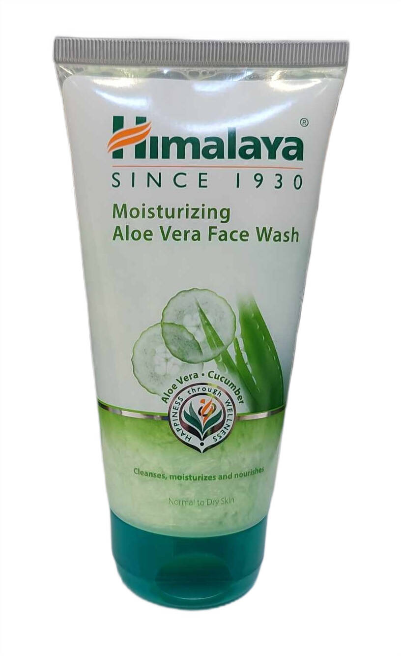 Moisturizing Aloe Vera Face Wash - 150 ml. - Nuvalia