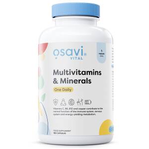 Multivitamins & Minerals One Daily - 180 caps - Nuvalia