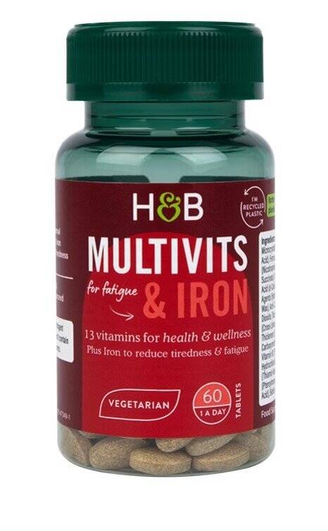 Multivits & Iron - 60 tablets (EAN 5059604689468) - Nuvalia