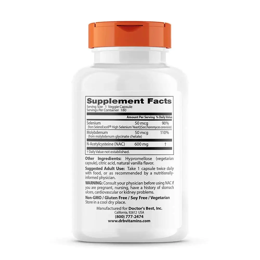 NAC Detox Regulators – 180 vcaps - immagine 2
