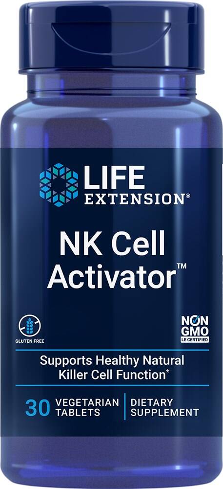 NK Cell Activator - 30 vegetarian tabs - Nuvalia