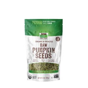 NOW Organic Pumpkin Seeds (340 g) - Nuvalia