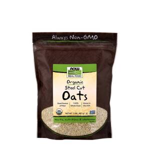 NOW Steel Cut Oats Organic (2 lbs) - Nuvalia