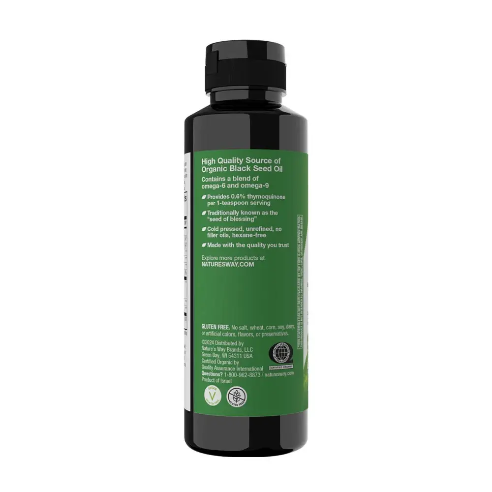 Natures Way Black Seed Oil (235 ml) - immagine 5