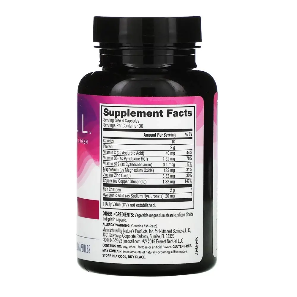 NeoCell Marine Collagen (120 Capsule) - immagine 2
