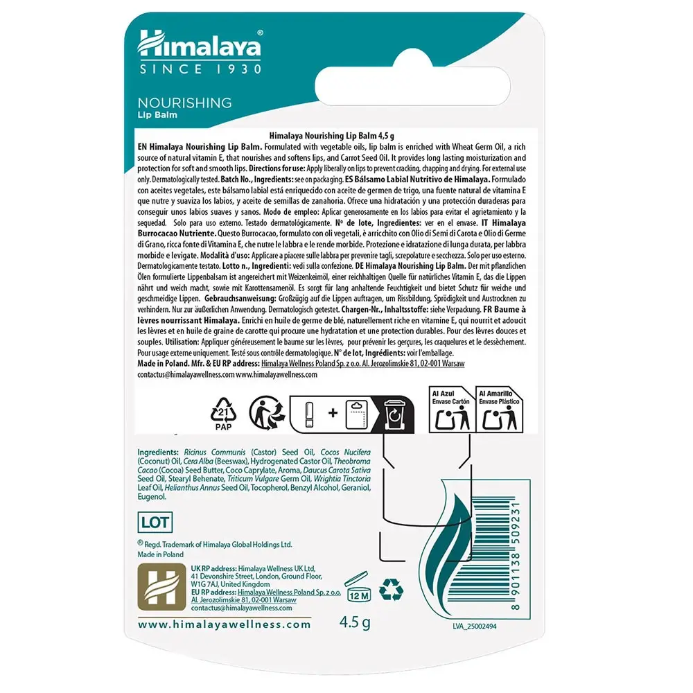 Balsamo Labbra Nutriente – 4.5g - immagine 2