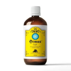 ORMUS ORME Gold - Pierwiastki życia 90%  Złoto Srebro  Platyna Rod Chrom (100 ml) - Nuvalia