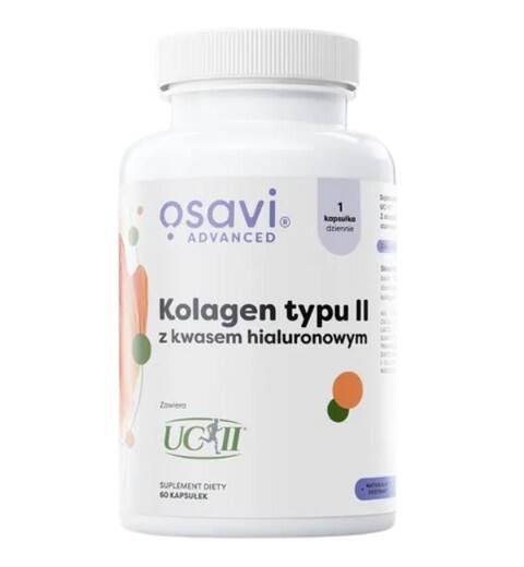 OSAVI Collagen Type II with Hyaluronic Acid (60 caps) - Nuvalia