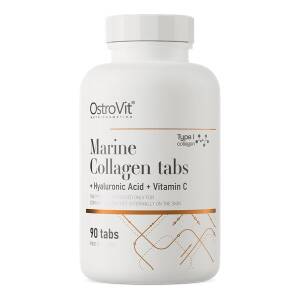OSTROVIT Marine Collagen + Hyaluronic Acid + Vitamin C (90 tabs) - Nuvalia