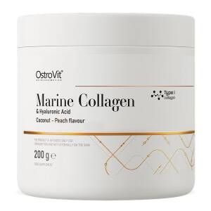 OSTROVIT Marine Collagen & Hyaluronic Acid coconut & peach (200 g ) - Nuvalia