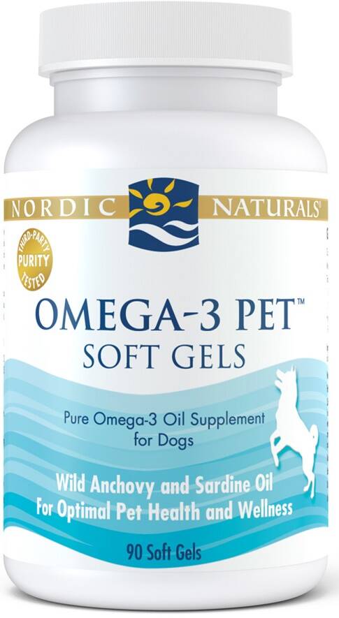 Omega-3 per animali domestici - 90 capsule molli - Nuvalia