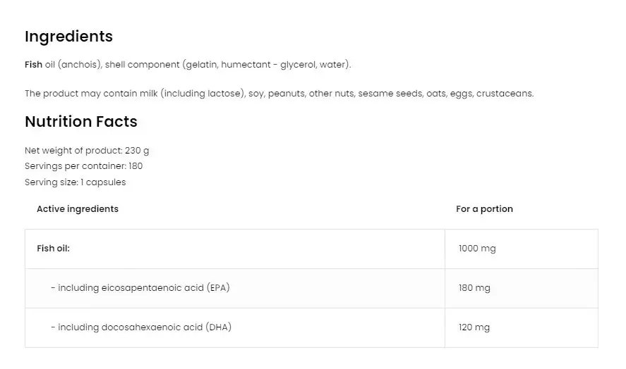 Ostrovit Omega 3 (180 Capsule) - immagine 2