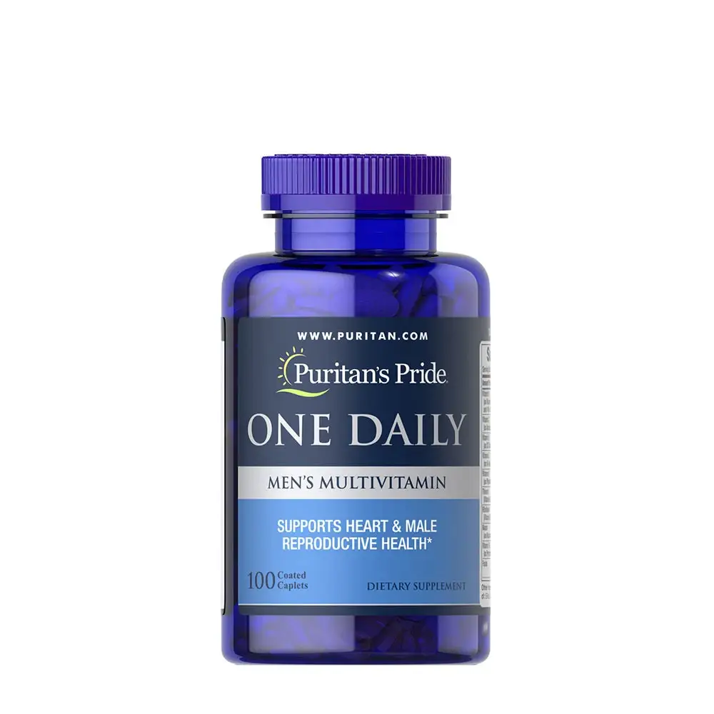 Puritan's Pride One Daily Men's Multivitamin (100 Caplets) - Nuvalia