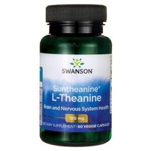 SWANSON L-Teanina 100mg 60 kaps. - Nuvalia