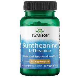 SWANSON L-Teanina 200 mg 60 capsule - Nuvalia