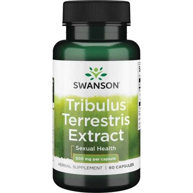 SWANSON Tribulus Terrestris 500mg 60kaps - Nuvalia