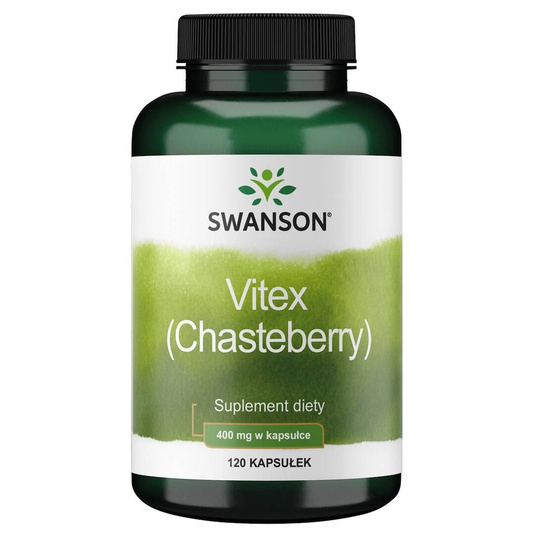 SWANSON Vitex (Chasteberry) 400mg 120kaps - Nuvalia