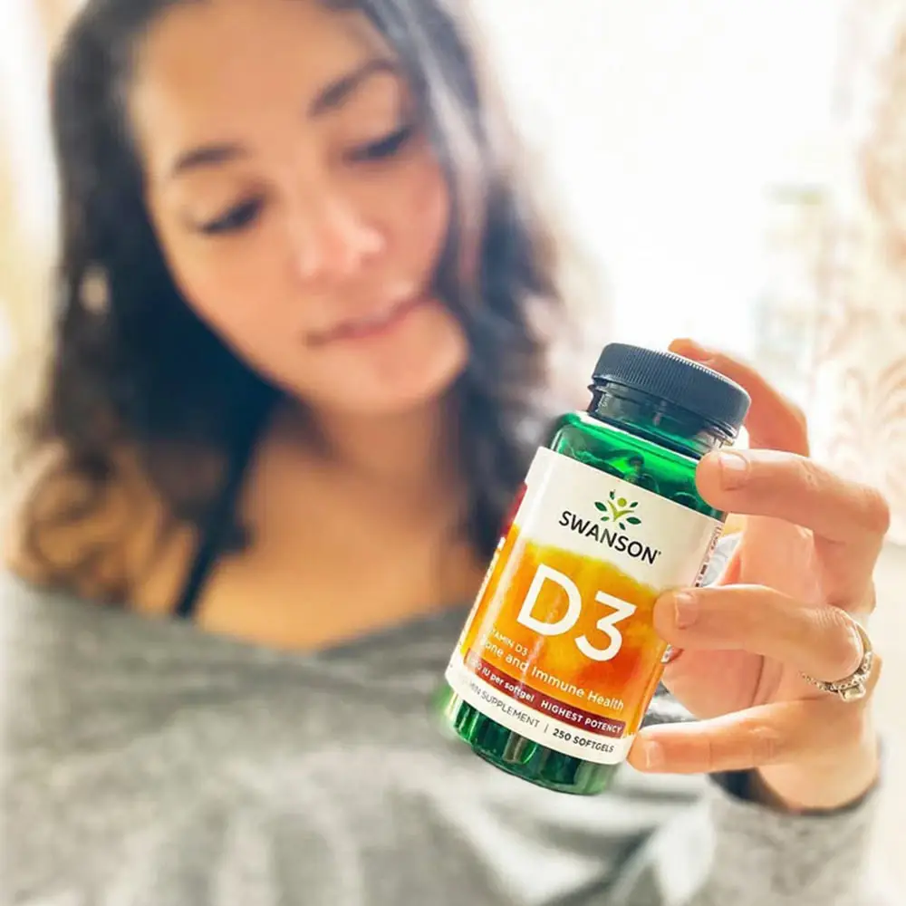 SWANSON Vitamina D-3 2000IU 250 capsule - immagine 5