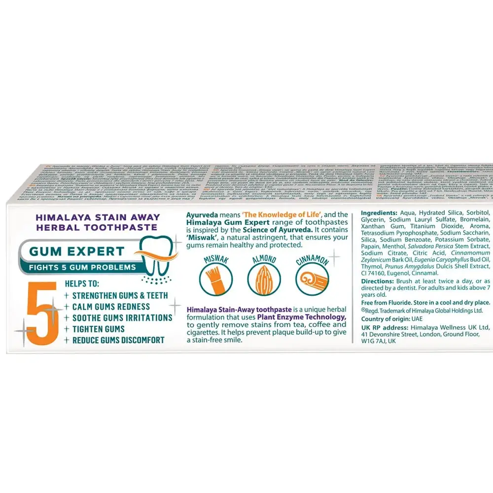 Stain-Away Dentifricio – 75 ml. - immagine 2