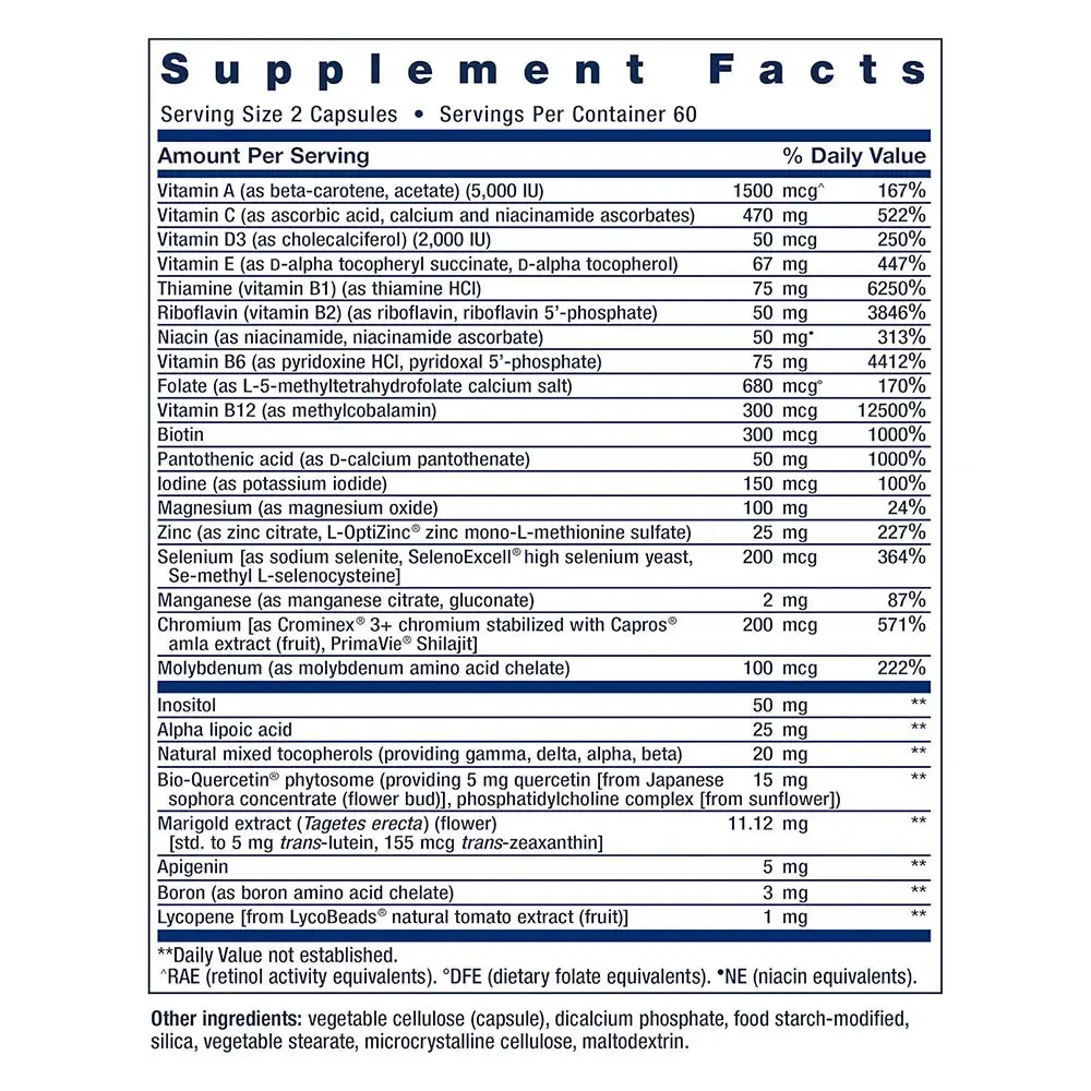 Multivitamin - 60 caps - Nuvalia