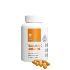 USA medical Turmeric+Ginger (60 Capsules) - Nuvalia