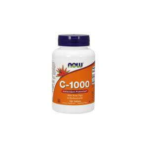 Vitamin C-1000 with Rose Hips & Bioflavonoids - 100 tablets - Nuvalia