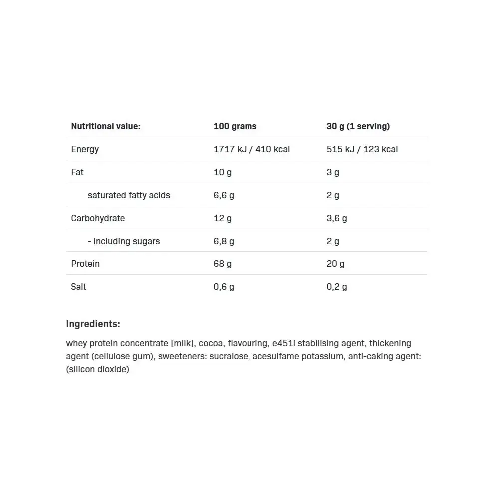 Chocolate - 700g - Nuvalia