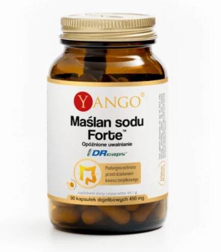 YANGO Sodium Butyrate Forte (90 caps.) - Nuvalia