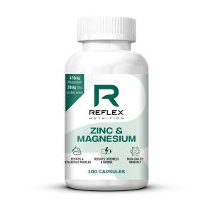 Zinco e magnesio - 100 capsule - Nuvalia